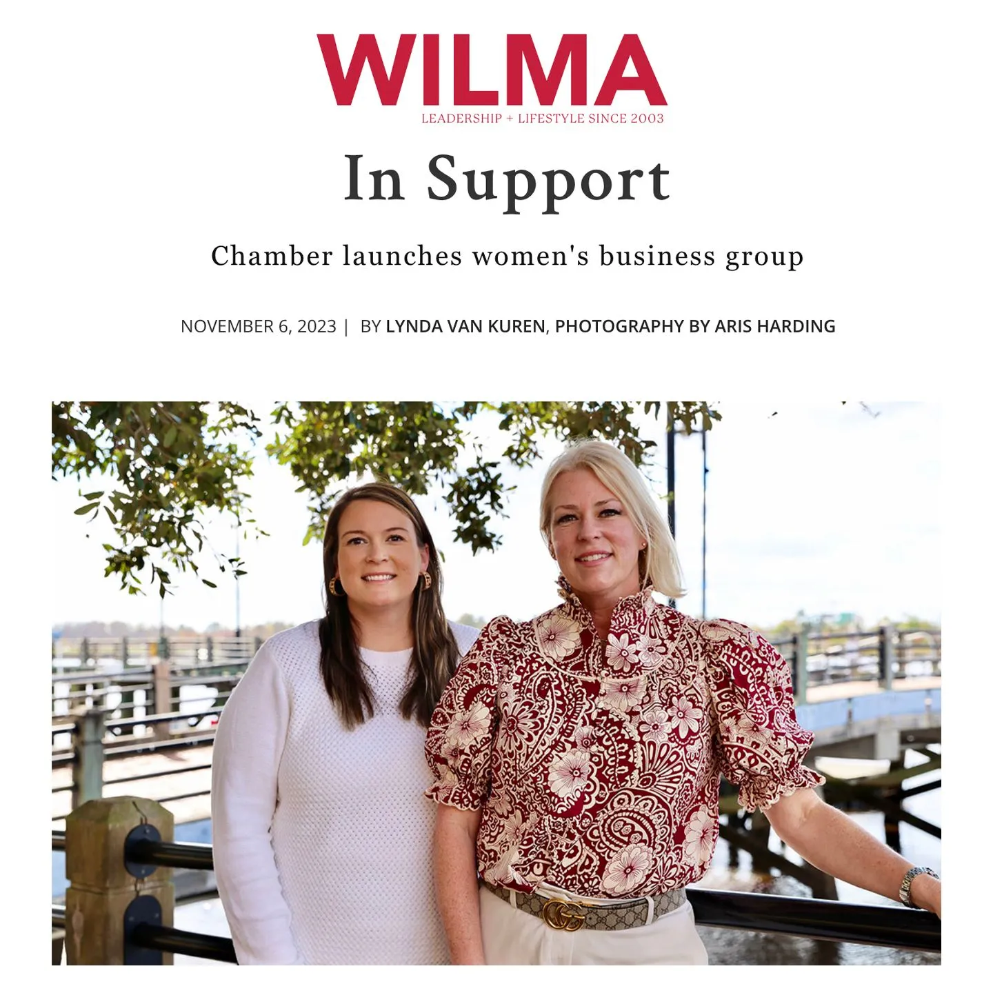 Salt Air featured in WILMA Magazine